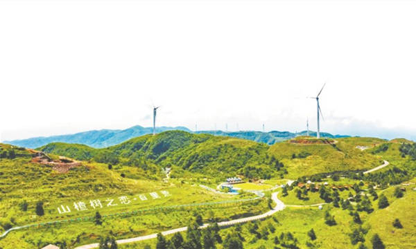 冬可滑雪,春可登山的百里荒景区